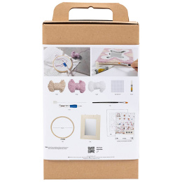 DIY-kit Punch Needle-mirror in the group Hobby & Creativity / Create / Crafts & DIY at Pen Store (130689)