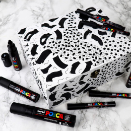 Black Set of 8 in the group Pens / Artist Pens / Acrylic Markers at Pen Store (130695)