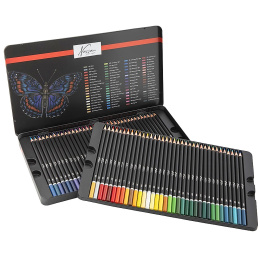 Coloured pencils Artist 72-set in tin box in the group Pens / Artist Pens / Coloured Pencils at Pen Store (130723)