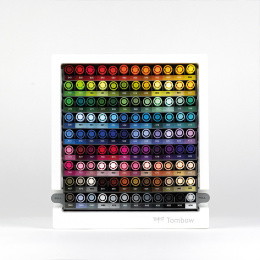 ABT Dual Brush Pen Desktop Organizer 108 pcs in the group Pens / Artist Pens / Brush Pens at Pen Store (130748)