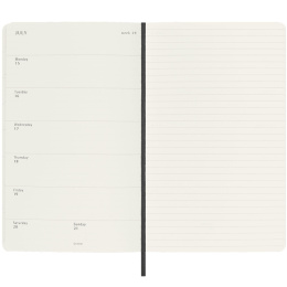 Diary 18M WeekNote Soft Cover Pocket Black  in the group Paper & Pads / Planners / 18-Month Planners at Pen Store (130879)