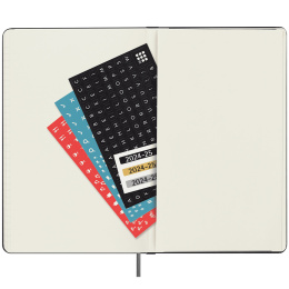 Diary 18M WeekNote Soft Cover Pocket Black  in the group Paper & Pads / Planners / 18-Month Planners at Pen Store (130879)