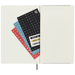 Diary 18M Daily Soft Cover Large Black in the group Paper & Pads / Planners / 18-Month Planners at Pen Store (130887)