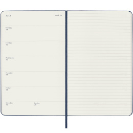 Diary 18M WeekNote Hard Cover Pocket Sapphire Blue in the group Paper & Pads / Planners / 18-Month Planners at Pen Store (130889)