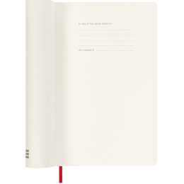 Diary 18M WeekNote Soft Cover Pocket Red in the group Paper & Pads / Planners / 18-Month Planners at Pen Store (130893)