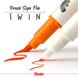 Brush Sign Pen Twin Pack of 12 in the group Pens / Artist Pens / Brush Pens at Pen Store (130902)