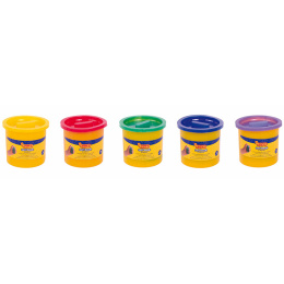 Soft Modelling Dough 5x110g Basic Colours in the group Kids / Kids' Paint & Crafts / Modelling Clay for Kids at Pen Store (131132)