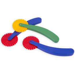 Cutting wheels Pack of 3 (3 years+) in the group Kids / Kids' Paint & Crafts / Modelling Clay for Kids / Tools/Accessories at Pen Store (131261)