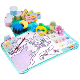 Craft bag Clay & Gouache paint 15 pieces Cat (3 years+) in the group Kids / Fun and learning / Craft boxes at Pen Store (131268)