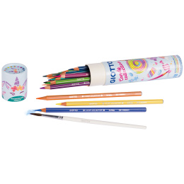 Candy Collection Stilnovo Watercolour pencils 18 set in the group Kids / Kids' Pens / Colouring Pencils for Kids at Pen Store (131399)