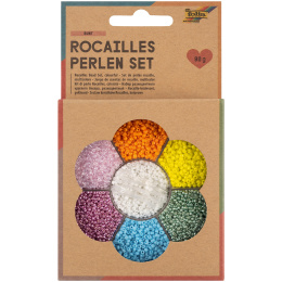 Rocailles beads set Mixed Colours  in the group Hobby & Creativity / Create / Home-made jewellery at Pen Store (131536)