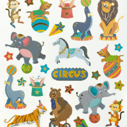 Stickers Circus 2 Sheets in the group Kids / Fun and learning / Stickers at Pen Store (131545)