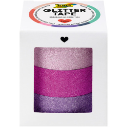 Glitter-Tape Purple 3-pack in the group Hobby & Creativity / Hobby Accessories / Tape at Pen Store (131602)
