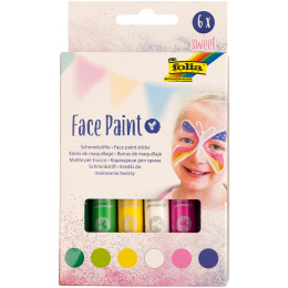Face Paint Kit Sweet 6-pack in the group Kids / Kids' Paint & Crafts / Face paint at Pen Store (131622)