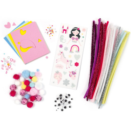 DIY-kit Pipe Cleaners Unicorn 227 pcs in the group Kids / Fun and learning / Craft Supplies for Kids / Pipe cleaners at Pen Store (131661)