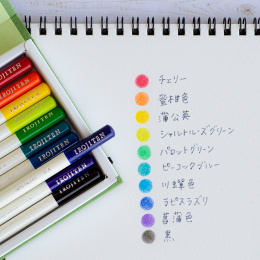 Pencil Irojiten set Vivid Tone in the group Pens / Artist Pens / Coloured Pencils at Pen Store (131693)