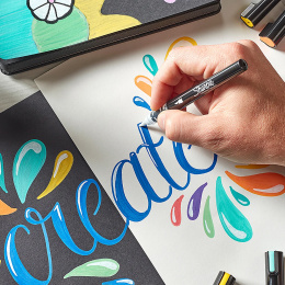 Creative Marker Brush Tip 5-pack in the group Pens / Artist Pens / Acrylic Markers at Pen Store (131699)