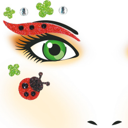 Face Art Stickers Ladybug in the group Kids / Fun and learning / Sticker for children at Pen Store (131903)