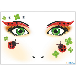 Face Art Stickers Ladybug in the group Kids / Fun and learning / Sticker for children at Pen Store (131903)