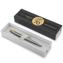 Jotter Special Edition Steel/Gold Ballpoint in the group Pens / Fine Writing / Ballpoint Pens at Pen Store (131995)