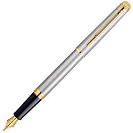 Hémisphère Steel/Gold Fountain Pen in the group Pens / Fine Writing / Fountain Pens at Pen Store (132001_r)