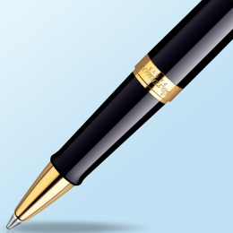 Hémisphère Black/Gold Rollerball in the group Pens / Fine Writing / Rollerball Pens at Pen Store (132011)