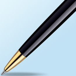 Hémisphère Black/Gold Ballpoint in the group Pens / Fine Writing / Ballpoint Pens at Pen Store (132012)