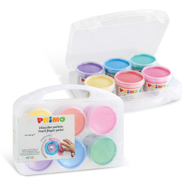 Finger paint Pearlescent-set 6x100g in the group Kids / Kids' Paint & Crafts / Finger Paint at Pen Store (132084)