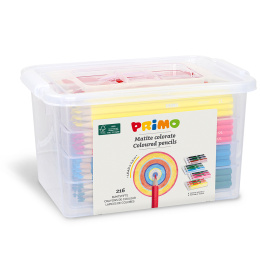 Colouring pencils School 216-pack in the group Kids / Kids' Pens / Colouring Pencils for Kids at Pen Store (132105)