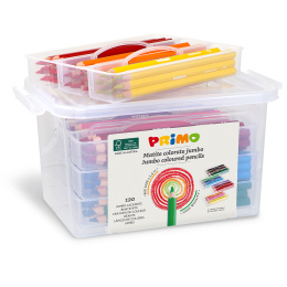 Jumbo Colouring pencils School 120-pack in the group Kids / Kids' Pens / Colouring Pencils for Kids at Pen Store (132106)