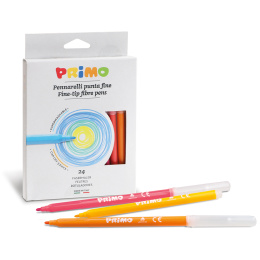 Fibre-tip pens Fine 24-set (3 years+) in the group Kids / Kids' Pens / Felt Tip Pens for Kids at Pen Store (132110)