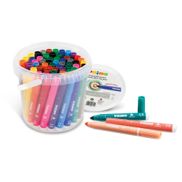 Fibre-tip pens Jumbo 60-set bucket (3 years+) in the group Kids / Kids' Pens / Felt Tip Pens for Kids at Pen Store (132113)