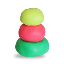 Play-dough Fluo 3x100g in the group Kids / Kids' Paint & Crafts / Modelling Clay for Kids at Pen Store (132134)