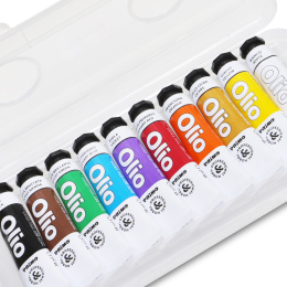 Oil paint 18 ml tube 10-set in the group Art Supplies / Artist colours / Oil Paint at Pen Store (132210)