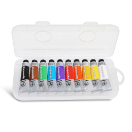 Watercolour paint 18 ml tube 10-set in the group Art Supplies / Artist colours / Watercolour Paint at Pen Store (132211)