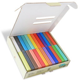 Policromi Soft pastel chalks 24-set in the group Art Supplies / Crayons & Graphite / Pastel Crayons at Pen Store (132227)