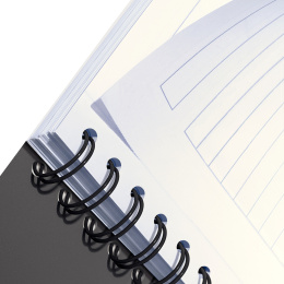 Notebook Spiral Ruled A4 Grey in the group Paper & Pads / Note & Memo / Writing & Memo Pads at Pen Store (132249)