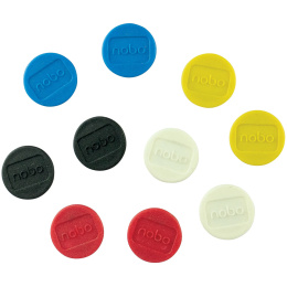 Magnets 13 mm 10-pack Colour mix in the group Hobby & Creativity / Organize / Home Office at Pen Store (132298)