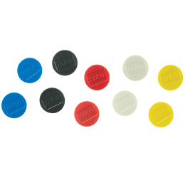 Magnets 32 mm 10-pack Colour mix in the group Hobby & Creativity / Organize / Home Office at Pen Store (132312)