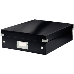 Click&Store Medium Sorting Box Black in the group Hobby & Creativity / Organize / Storage at Pen Store (132366)