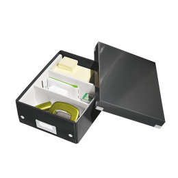 Click&Store Small Sorting Box Black in the group Hobby & Creativity / Organize / Storage at Pen Store (132369)