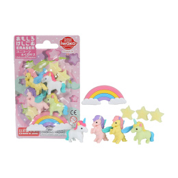 Puzzle Eraser Set Unicorn & Pegasus in the group Pens / Pen Accessories / Erasers at Pen Store (132455)