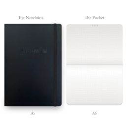 Bullet Journal Pocket 3 pcs Black in the group Paper & Pads / Note & Memo / Writing & Memo Pads at Pen Store (132551)