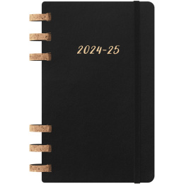 Spiral Diary 12M Soft Cover Large Black  in the group Paper & Pads / Planners / 12-Month Planners at Pen Store (132587)