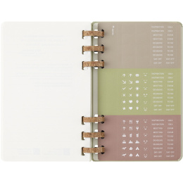 Spiral Diary 12M Hard Cover Large Kiwi Green in the group Paper & Pads / Planners / 12-Month Planners at Pen Store (132588)