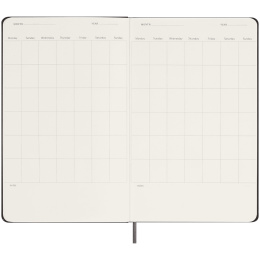 Diary Undated WeekNote Large Black  in the group Paper & Pads / Planners / 12-Month Planners at Pen Store (132589)