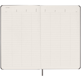 Diary Undated WeekNote Large Black  in the group Paper & Pads / Planners / 12-Month Planners at Pen Store (132589)