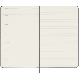 Diary Undated WeekNote Large Black  in the group Paper & Pads / Planners / 12-Month Planners at Pen Store (132589)