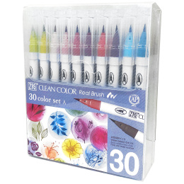 Clean Color Real Brush 30 Set A 30 pcs in the group Pens / Artist Pens / Brush Pens at Pen Store (132604)