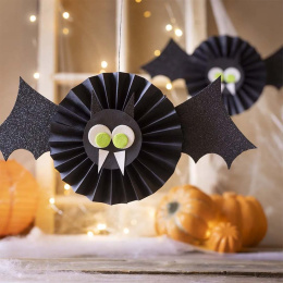 Mini DIY kit Paper decoration Bats (5 years+) in the group Hobby & Creativity / Holidays and seasons / Halloween at Pen Store (132626)